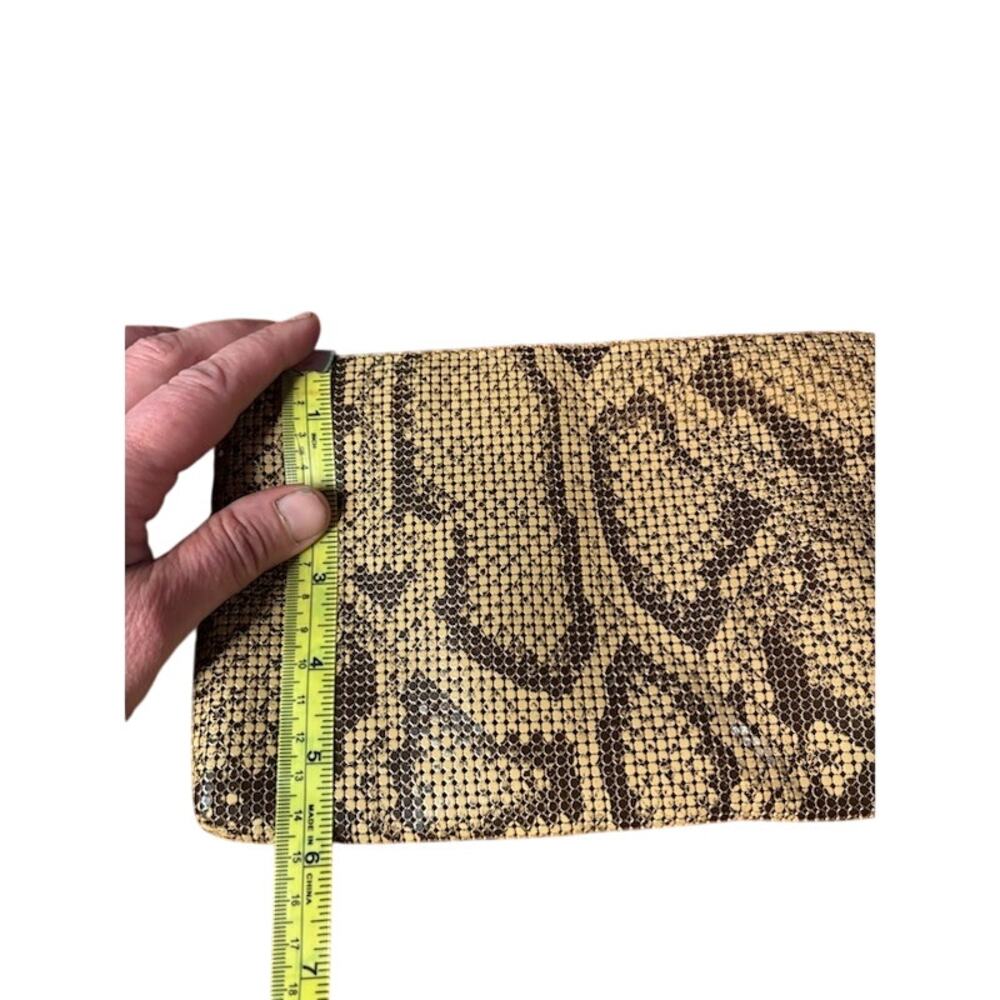 Vintage Whiting and Davis Python Snakeskin Print … - image 9